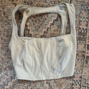 Free People Movement Square Neck Longline Sports Bra Size XS